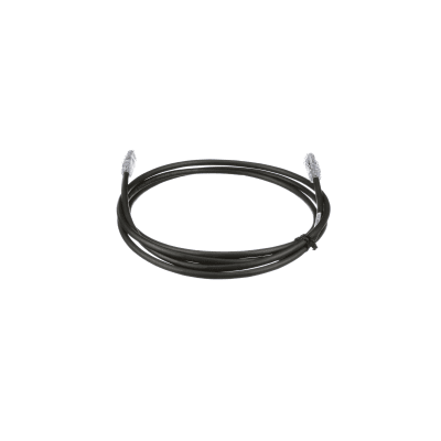 Cable de Parcheo UTP, Cat6A, 24 AWG, CM, Color Negro, 10ft