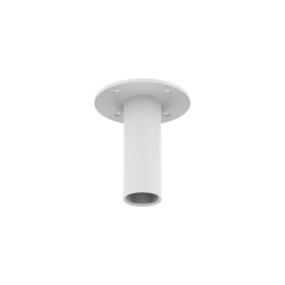 Tubo de Montaje en Techo SBP-150CMP / Aluminio / Ø54 x 150 mm / Peso 250g / Tornillo M6 / Compatible con Serie SBP / Certificaciones UL-CE-FCC-EAC.