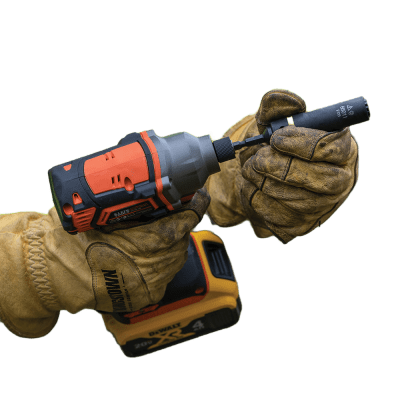 Herramientas de Impacto / Torque 210 lb-ft / Motor de CD sin Escobillas / Luz de Trabajo / Sin Batería/ Ideal para Aplicaciones Profesionales