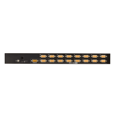 Switch KVM 8/16 Puertos PS/2 - USB VGA / Control de Hasta 64 o 256 Computadoras / Conexión Dual PS/2 y USB / Soporte Multiplataforma / Resolución de Video 2048 x 1536 / Montaje en Rack o Escritorio / Firmware Actualizable