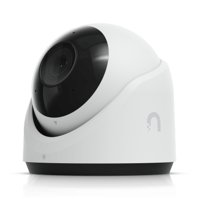 Cámara de Seguridad Turret Color Blanco / Alimentación PoE/ Resistente a Manipulaciones IK04/ Sensor de Imagen 1/1.8" 8MP/ Ajuste Manual 3 Ejes