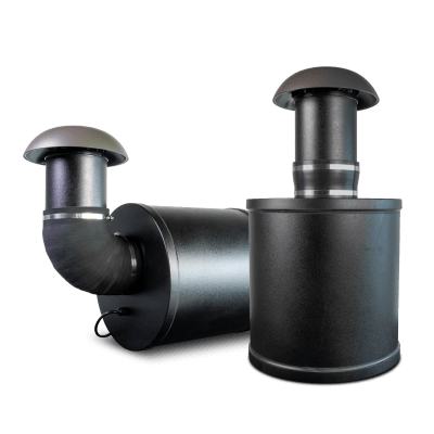 Altavoz de 2 vías | exteriores | 70V / 100V | woofer de 6.5 in | negro