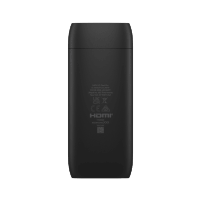 UniFi Cast Pro para UniFi Connect, señalización digital, convierta cualquier pantalla HDMI en una terminal audiovisual controlada centralizadamente por red, (1) puerto GbE POE IN 48 Vcc, 0.35A o USB-C 5 Vcc, 3A / (1) puerto HDMI de salida