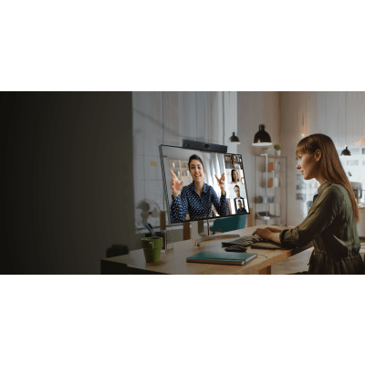 Cámara 4K Yealink UVC34 Todo en Uno para Salas Pequeñas y Medianas