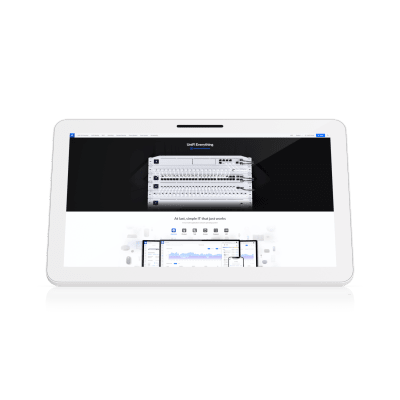 UniFi Connect UC-Display – Pantalla Interactiva de 21.5” FHD para Digital Signage Centralizado, con Multi-Touch Capacitivo, PoE++, Procesador Octa-Core ARM Cortex-A53 de 2.2 GHz y Montaje VESA