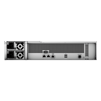 Servidor de Almacenamiento RackStation RS2423RP+ | 12 Bahías | 2U | Hasta 432 TB | Conectividad 10GbE | RAID Soportado | Fuentes de Alimentación Duales | Intercambio en Caliente | Compatibilidad con VMware y Hyper-V.