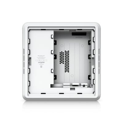 UniFi Protect UNVR-Instant – Grabador de Video en Red con Soporte para HDD de 3.5”, Switch PoE Integrado de 6 Puertos GbE (40W) y Puerto HDMI Viewport