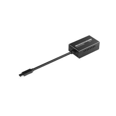 Extensor Mini 4K120Hz USB-C a HDMI | Transmisión 18 Gbps | Distancia 60m 4K@60Hz | HDR10 / HDCP 2.2 | Protección ESD ±8KV | Alimentación por Fuente de Señal.