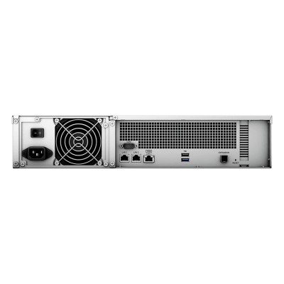 Servidor de Almacenamiento RackStation RS2423RP+ | 12 Bahías | 2U | Hasta 216 TB | Rendimiento 3,500/1,700 MB/s | Expansión a 432 TB | 10GbE | Fuentes de Alimentación Duales | Alta Disponibilidad.