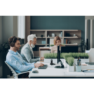 Diadema Inalámbrica BH74-UC de Yealink con Cancelación Activa de Ruido, Acoustic Shield y Batería Prolongada