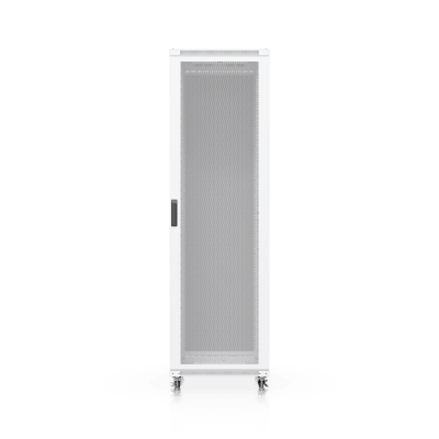 UACC Rack Cabinet 42U (600 × 800 mm) – Gabinete de Piso Totalmente Ensamblado con Ventiladores Integrados, Paneles Removibles, Ruedas con Seguro y Puerta Frontal Perforada para Óptimo Flujo de Aire