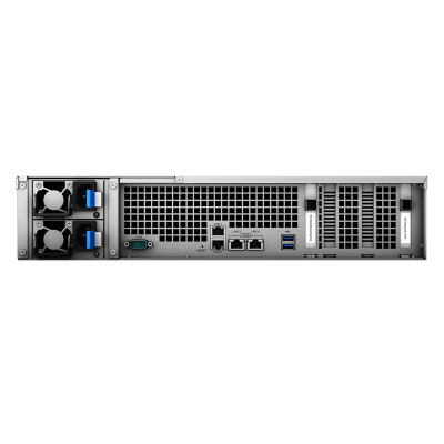 Servidor All-Flash Synology FlashStation FS6400 | 24 Bahías SAS-SATA | Dual Intel Xeon Silver 4110 | 32GB DDR4 ECC RDIMM | 10GbE | Escalable hasta 72 Unidades.
