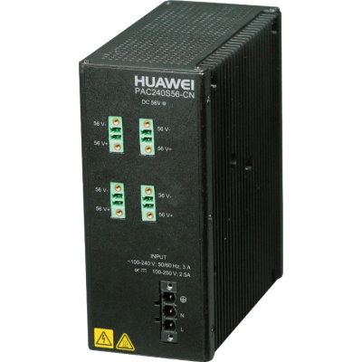 Fuente de alimentación para Riel DIN / Entrada 100-240 VCA / Salida 56 VCD / 240 W / Para Switch S210I-8P4SX