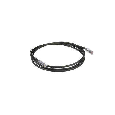 Cable de Parcheo UTP, Cat6A, 24 AWG, CM, Color Negro, 10ft