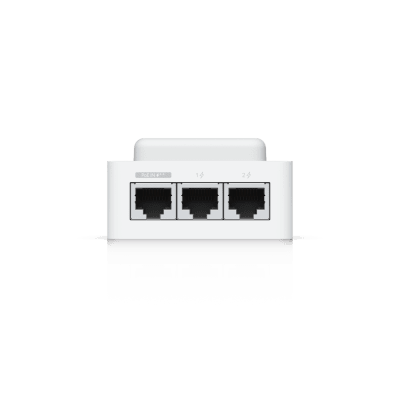 Centro de Control de Acceso Compacto Ubiquiti UniFi / Terminal de Bloqueo 12V / Entradas Adicionales Sensor y Botón / Alimentación PoE++ / Conexión para Dos Lectores o Cámaras / Uso Interior