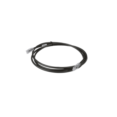 Cable de Parcheo UTP, Cat6A, 24 AWG, CM, Color Negro, 10ft