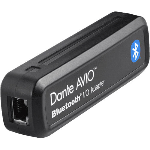 DANTE AVIO ADP-BT-AU-2X1 Adaptador para red de audio Dante, una la señal Bluetooth a red Dante, Compatible con Mac/Windows y iOS/Android