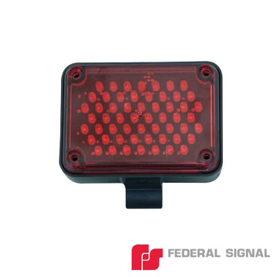 Luz LED para parrilla en color rojo, 12 Vcc