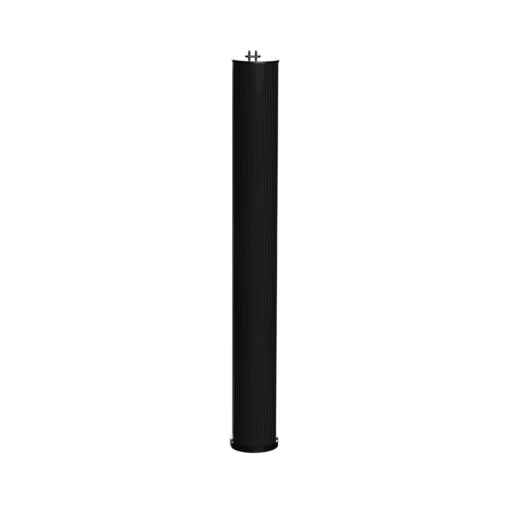 BIAMP ENT-FR Altavoz de columna ENTASYS de arreglo lineal Serie E ENT-FR, de rango completo, resistente a la intemperie, de 3 vías, 600 W continuos, 2400 W pico, color negro. 1 PIEZA