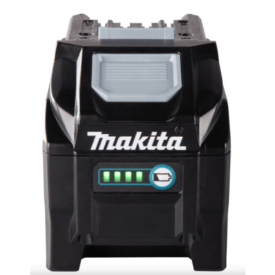 Batería LXT Litio-Ion de 40V 5.0 Ah, con indicador de nivel de carga.