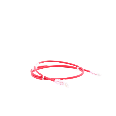 Cable de Parcheo TX6, UTP Cat6, Diámetro Reducido (28AWG), Color Rojo, 2ft