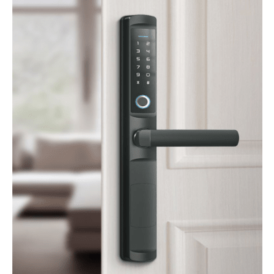 Cerradura inteligente inalámbrica ZigBee. IP65, compatible con pantallas Akubela