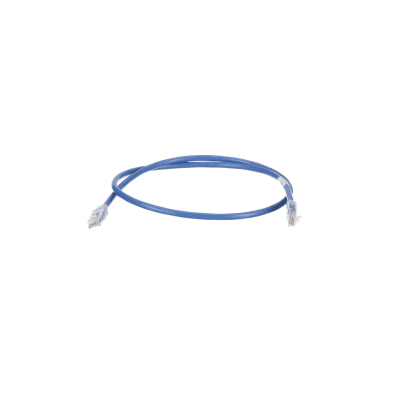 Cable de Parcheo TX6, UTP Cat6, 24 AWG, CM, Color Azul, 23 ft