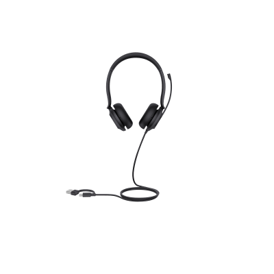 Diadema Alambrica UH35 Dual Teams de Yealink USB C/A con Cancelación de Ruido y Diseño Ergonómico