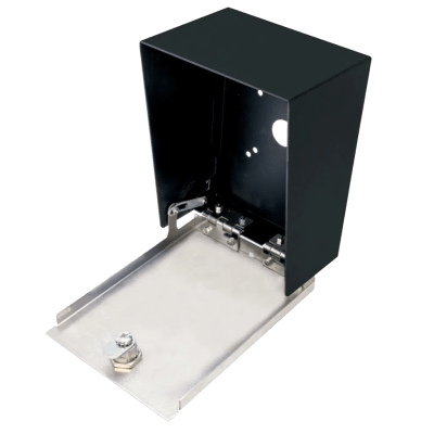 Gabinete para Montaje en Poste ENFORCER / Carcasa de Acero con Pintura en Polvo / Sin perforación