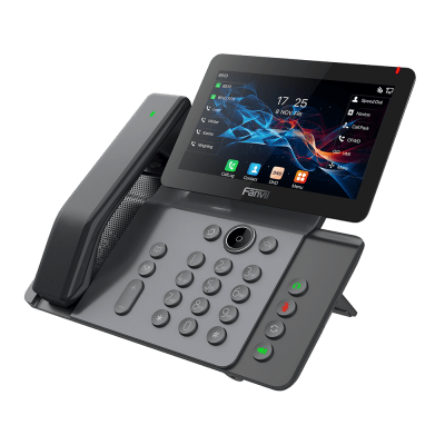 Telefono IP Wi-Fi, Handset Inalámbrico, Recepción de Video, 20 Líneas SIP, Puertos Gigabit, PoE con Puerto USB, Bluetooth.