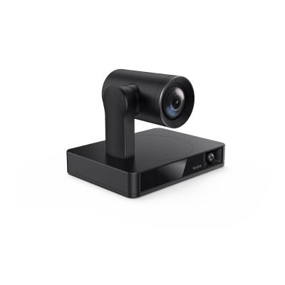 Cámara Yealink UVC86 4K Inteligente con Seguimiento Automático por Voz para Salas de Gran Tamaño
