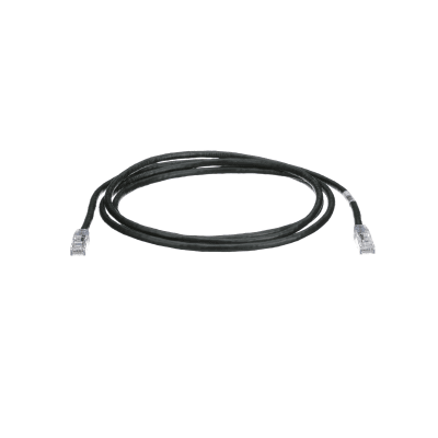 Cable de Parcheo TX6, UTP Cat6, 24 AWG, CM, Color Negro, 7ft