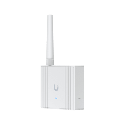 UP-SuperLink Gateway Inalámbrico de Largo Alcance y Baja Latencia para Sensores UniFi Protect con Alcance de hasta 2 km, Alimentación PoE/USB-C y Montaje en Pared o Riel DIN