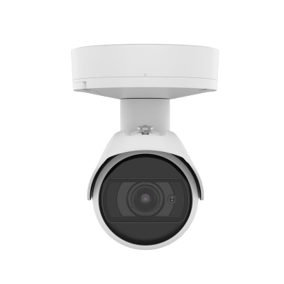 Cámara Bullet AI 5MP IR / Doble NPU para Inteligencia Artificial / Zoom Motorizado 3.3-9.3mm (2.8x) / extremeWDR 120dB / WiseIR 50m / IP67 IK10 / Análisis Avanzado de Personas y Vehículos / Seguridad FIPS 140-3 Nivel 3