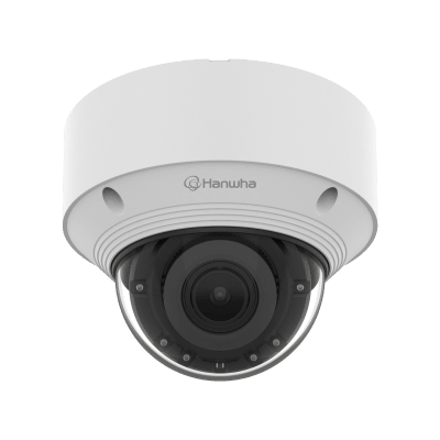 Cámara IP Tipo Domo Antivandálica 2 Megapíxel Serie Q-Core / Lente Motorizado 3.2 a 10mm / IR 40M / WDR 120db / Salida de video HDMI / Exterior IP66, IK10, NEMA 4X / H.265 & WiseStream