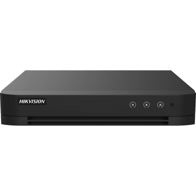 DVR 8 Canales TURBOHD + 8 Canales IP / 8 Megapixel (4K) / Audio Bidireccional / ACUSENSE / 1 Bahía de Disco Duro / Salida de Video en Full HD / H.265+