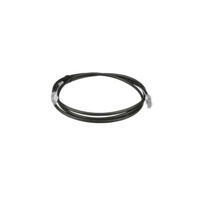 Cable de Parcheo UTP, Cat6A, 24 AWG, CM, Color Negro, 35 ft
