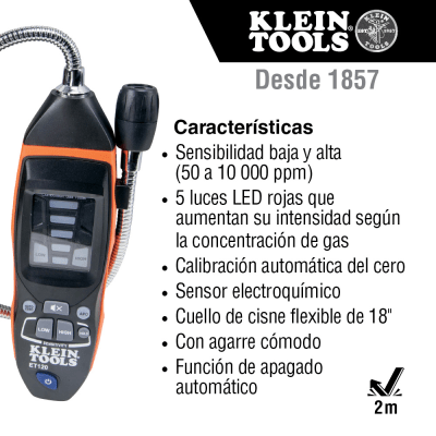 Detector de Fugas de Gas Combustible.