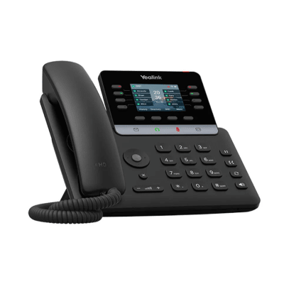Teléfono IP Empresarial Yealink SIP-T73U Profesional con 12 Líneas SIP y Pantalla a Color