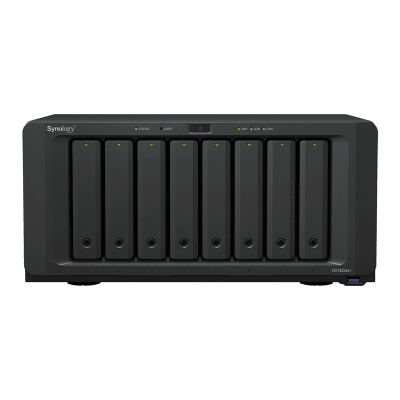 Servidor de Almacenamiento NAS Synology DiskStation DS1823xs+ | 8 Bahías | 144 TB Bruto | Expansión hasta 324 TB | 10GbE | RAID F1,0,1,5,6,10 | Caché SSD.