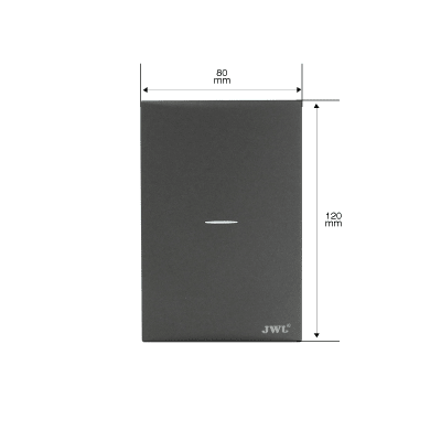 Placa con Interruptor Escalera  10 A 127 V  60 Hz.