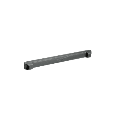 Tapa Ciega Estándar de 19in, Compatible con Racks con Rieles de Orificio Roscado, Instalación sin Herramienta, Plano, 1 UR, Color Negro