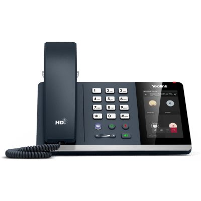 Teléfono IP Yealink MP54 Compacto con Android 12 y Certificación Microsoft Teams