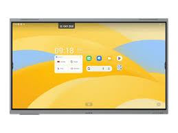 MAXHUB E6530 Monitor Interactivo  de 65" 4K UHD | Android 14 Certificado EDLA | Pantalla Táctil de 40 Puntos, 8GB RAM, 128GB ROM | Sonido Integrado de 74W y CPU Octa-core para Salas de Conferencias y Educación