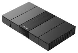 MAXHUB WB05 Presentador Inalambrico con un solo clic para salida 4K Ultra HD. 2 Salidas HDMI para pantalla dual, BYOM central al que pueden conectarse periféricos A/V externos.