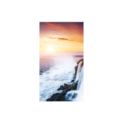 Pantalla Profesional LED de 55" para Video Wall, Full HD (1080p), HDMI/DP / 700 nits /  Bisel Ultra Delgado de 0.44mm. Compatible con montajes VESA