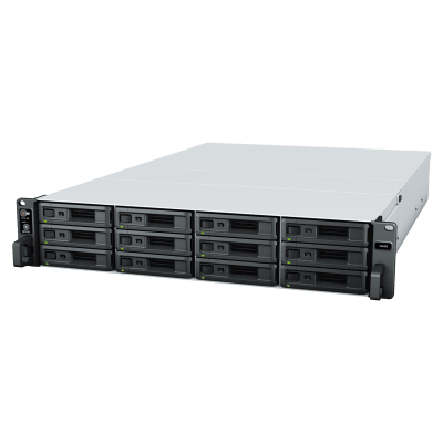 Servidor de Almacenamiento Synology SA6400 | 12 Bahías | Escalable hasta 108 Bahías | AMD EPYC 7272 | 32 GB DDR4 ECC | 10GbE RJ-45 | RAID F1, 0, 1, 5, 6, 10.