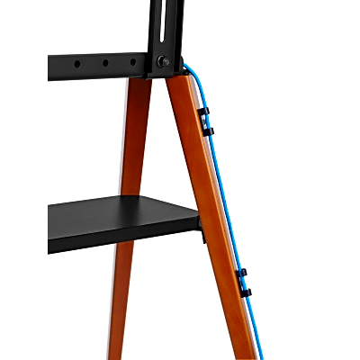 Soporte de TV Easel Studio TV Floor Stand | Compatible VESA 200x200 a 600x400 | Para Pantallas de hasta 75 Pulgadas | Capacidad de Peso 40 kg | Altura Ajustable 905-2590 mm | Incluye Cable Anti-Caída