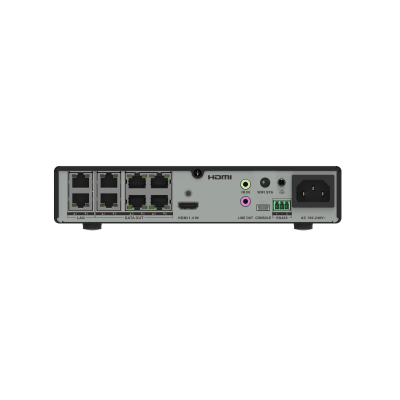 Controlador LED para Videowall / Configuración WEB / 6 Puertos de Video RJ45 / Compatible con Paneles LED Hikvision.