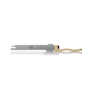 Transceiver de Fibra Óptica / Multimodo / Conector MPO 1x12 / Longitud de Onda TX-RX 850 nm / 100 Gbps / Consumo 2.5W / Distancia 100 m / Temperatura Operativa 0-70° C